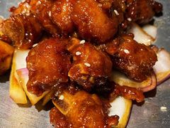 雪花糖醋里脊-绿茶餐厅(昌平悦荟店)