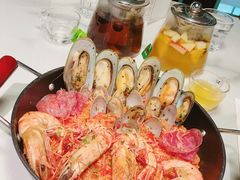 2人份西班牙蟹肉海鲜炒饭-La Postre(上环店)