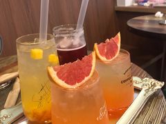 西柚樱花茉莉苏打-柯斗斗主题餐厅·狗咖·围炉煮茶·茶饮(国瑞升平里店)