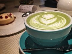抹茶拿铁-莫奈花园法式蛋糕