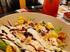 奶酪沙拉-机器人火炉披萨