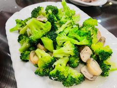 草菇西兰花-清真·安乐园菜馆(茶南店)