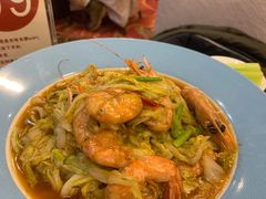 大虾烧白菜-良友·海鲜青岛菜(五四广场店)