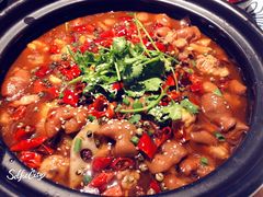 馋嘴肥肠鸡-绿茶餐厅(同成街华联店)