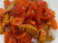 番茄猪扒饭-好好滋味茶餐厅