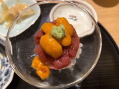 金枪鱼泥海胆饭-鮨青(恒基名人购物中心店)