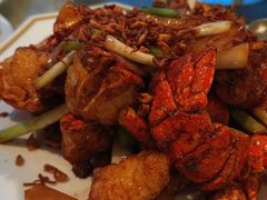 三葱爆龙虾-唐阁(香港朗廷酒店)
