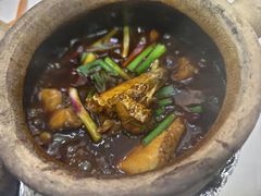 -长城砂煲田鸡粥