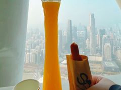 橙桃果汁-空中吧(广州塔店)