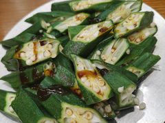 白灼秋葵-绿柠食堂(北外滩店)