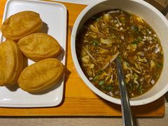 小油条配酸辣汤-味莊·青岛菜(云霄路店)
