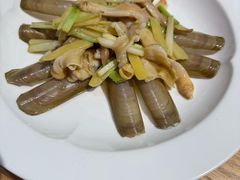 姜葱炒蛏子王-必点海鲜·海肠捞饭·鲅鱼水饺(滨江道店)
