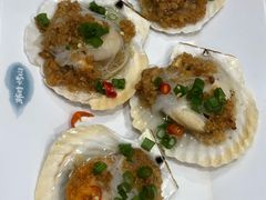 蒜蓉粉丝烤扇贝-韩时烤肉(枫蓝店)