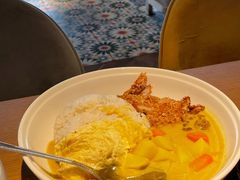 黄金咖喱猪排饭-避风塘·老港味餐厅(虹口龙之梦店)