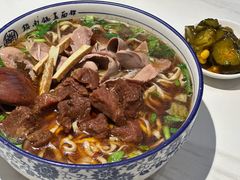 红烧牛肉腰花面-镇南锅盖面馆(解放路店)