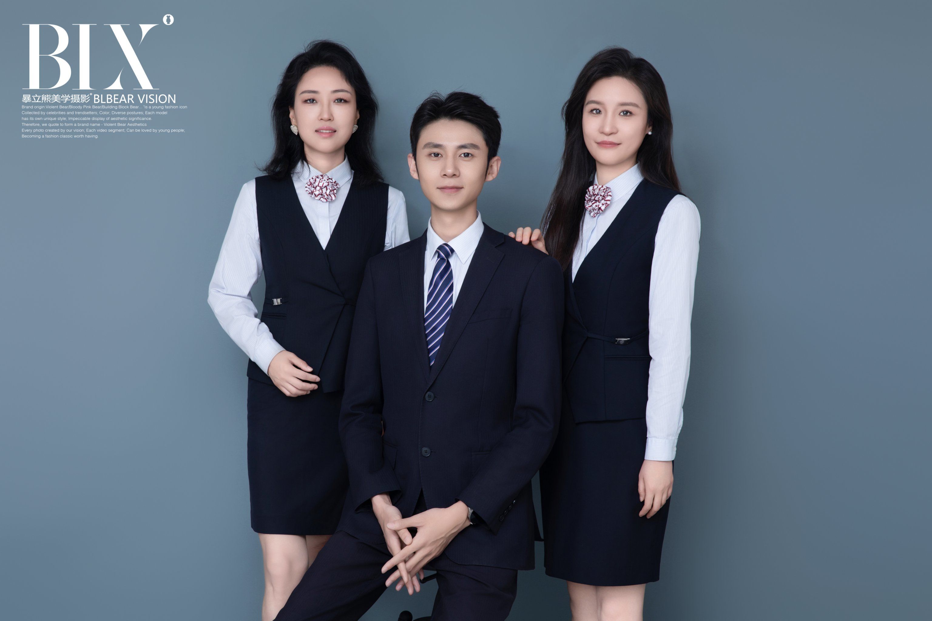 n在视觉至上的时代
一张精心策划的团体形象照
能够瞬间提升