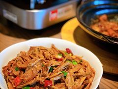 三层肉炒建瓯笋芽-四道菜·福建菜馆(新街口金鹰店)