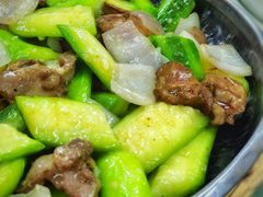 胜瓜炒鸡杂-台山第一家兴华黄鳝饭·黄鳝婆(彭沙坑总店)