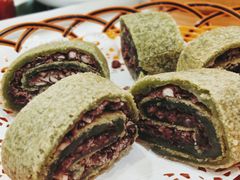 绿茶红豆薄撑-顺德人家食府(黄金广场店)