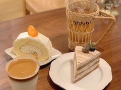 红茶栗子奶油蛋糕-dokidoki