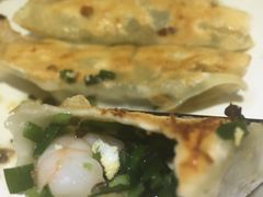 虾仁素三鲜-春水锅贴·传统鲁菜(大明湖店)
