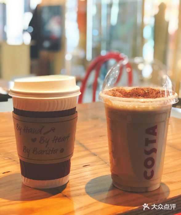 costa coffee(国际商场店)香草拿铁咖啡图片