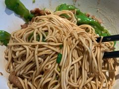 青椒肉丝盖浇面-花园茶楼(兴城西路店)