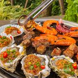 重庆南山上看夕阳烤烧烤真的太美啦