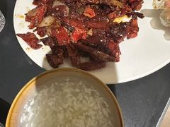 辣皮子小炒黄牛肉-贯贯吉·清真餐厅(浙江中路店)