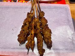 新鲜挂糊羊肉-八条友鲜货烧烤·脆皮烤鱼(石岩旗舰店)