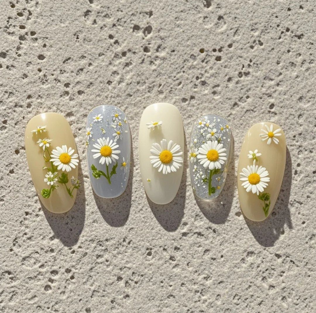 小雏菊美甲 秋日浪漫