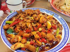 嫩豆腐烧牛蛙-老三样·旧食新味(万寿宫店)