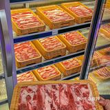 南强街的这家老北京涮肉 老式炊锅的设计两个口味锅底
