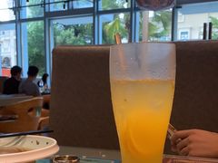 柠檬百香果肉汁-大头力茶餐厅(花都融创茂店)