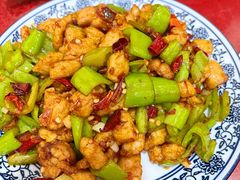 辣子鸡丁-北大地皖峰饭馆