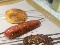 -街角等你.大连海鲜烧烤.经典铁板海鲜串(西安路店)