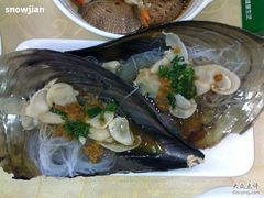 珍珠贝&nbsp;蒜蓉切片-海岛渔村大酒店(云霄路店)