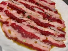 牛五花肉-釜山火炉韩式炭火烤肉(欧洲城店)