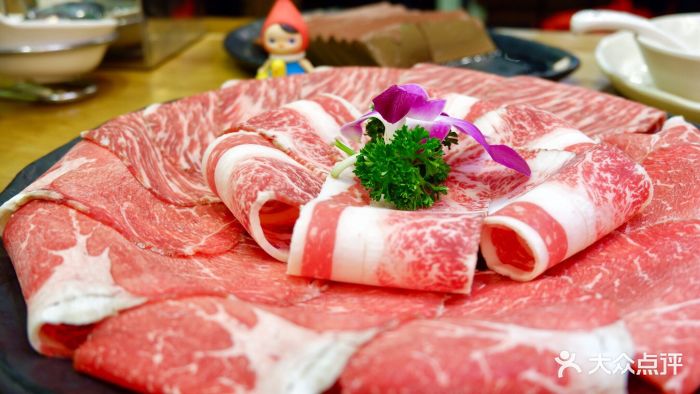 熊猫老灶火锅(延安西路店)和牛拼盘图片