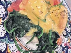 三文鱼班尼迪克-Alimentari早午餐(安福路店)