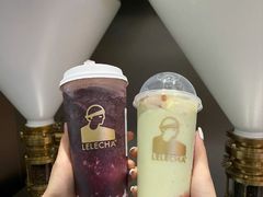 草莓车厘子-LELECHA乐乐茶(上海五角场万达广场店)