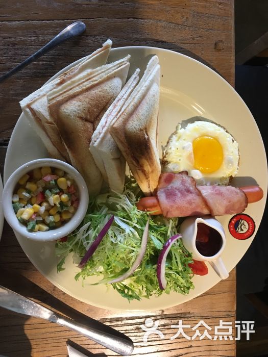 火腿三明治套餐