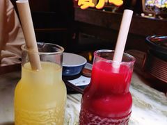 青柠雪梨水-绿茶餐厅(昌平悦荟店)