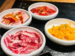调味猪五花-九田家黑牛烤肉料理(石路天虹店)