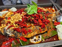 -探鱼·鲜青椒爽麻烤鱼(银泰城店)
