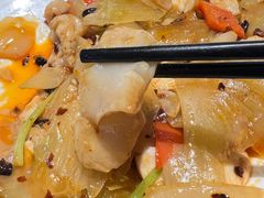 目鱼蛋炒咸菜-潮人姐妹轩(海宁路店)