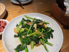 生炒广东菜心-潮粥荟·潮汕砂锅粥(朝阳大悦城店)