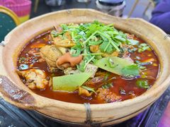 臭豆腐肥肠鸡煲-谢记上海大排档(长寿路店)