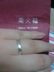 独照，两个一样的-周大福CHOW TAI FOOK(南京东路永安百货店)