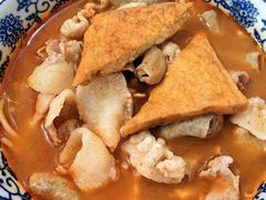 肥瘦五花肉猪肝大小肠-大鼎沙嗲面(港口路店)